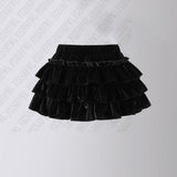 Joskaa Y2K Hot girl Skirt Korean Minimalist Aesthetic Streetwear Summer Women Simple Personality Lower garment Club Sexy Solid Bottoms