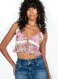 Joskaa Emilee Top Pink Floral