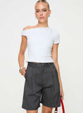 Joskaa In Office Longline Shorts Grey 2024 New Pant