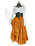 costume ideas 2024 New Party Long Sleeve Dress Women's Renaissance Medieval Costume