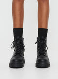 Joskaa Emerson Combat Boots Black