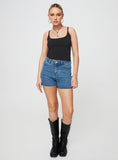 Joskaa Leandro Shorts Dark Wash Denim 2024 New Pant