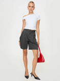 Joskaa In Office Longline Shorts Grey 2024 New Pant