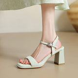 Joskaa Kassidy Open Toe Block Heels Heeled Sandals