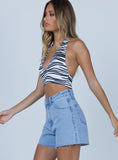 Joskaa Laurena Denim Shorts Tall 2024 New Pant