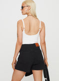 Joskaa Kaycie Wrap Skort Black Denim 2024 New Pant