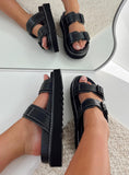 Joskaa Ma Belle Sandals Contrast Stitch