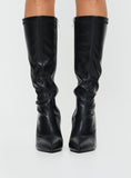 Joskaa Vibe Knee High Boots Black