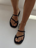 Joskaa Riki Mini Belt Sandals Black