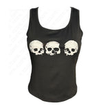 Joskaa Woman's Clothes emo Punk Tank tops Y2K Harajuku Print Classic Skull Goth Hot Grunge Sleeveless Rock Streetweart Vintage Singlet