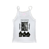 Joskaa Y2K Punk Rock Aesthetic Harajuku Retro Casual Tank Tops Gothic Emo Girls Sleeveless Crop Tops Sexy Chic Slim Fashion Streetwear