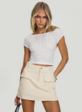 Joskaa Cadern Skort Cream 2024 New Pant