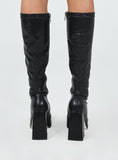 Joskaa Zayas Knee High Boots Black