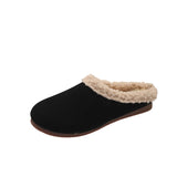 Joskaa Spring Summer Slippers Soft Flax Simple Cute Warm Home Men Women House Floor Indoor Slides Fur Cross Fat Dudu Shoes Room Flat