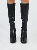 Joskaa Zayas Knee High Boots Black