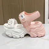 Joskaa 2024 New 90s Chunky Platform Sandals