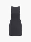 Joskaa Suiting Sleeveless Short Dress