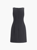 Joskaa Suiting Sleeveless Short Dress