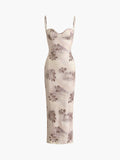 Joskaa Vintage Floral Print Cami Long Dress