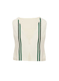 Joskaa Heenny Vest Top White / Green