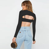 outfit ideas Ins Early Autumn New Women's Clothing Sexy Hot Girl Wrapped Chest Top Navel Camisole Two-Piece Suit