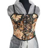 duo costume ideas Yarn-Dyed Jacquard Peony Lace Shoulder Strap Internet Celebrity Versatile Front Strap Bra