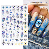 Joskaa Cartoon Ant Nail Manicure Sticker Cute Ladybug Succulent Plant Bee Adhesive Sliders Rainbow Candy Summer Kawaii Decoration Foils