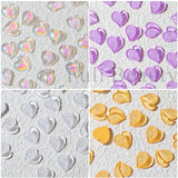 Joskaa Crystal Peach Heart Nail Accessories Jewelry 3D Holographic Sweet Love Design Summer Fruit Charms DIY Flatback Decoration LY2044