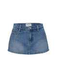 Joskaa Symphony Denim Skort Mid Wash 2024 New Pant