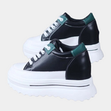 Joskaa 2024 New Black Platform Chunky Sneakers