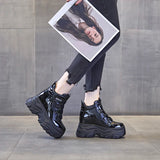 Joskaa 2024 New Black Platform Sneakers 90s