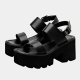 Joskaa 2024 New Block Chunky Heels Sandals