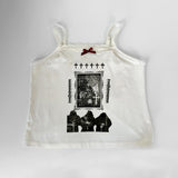 Joskaa Y2K Punk Rock Aesthetic Harajuku Retro Casual Tank Tops Gothic Emo Girls Sleeveless Crop Tops Sexy Chic Slim Fashion Streetwear