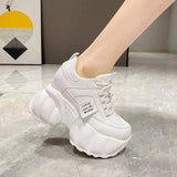 Joskaa 2024 New Casual White Platform Sneakers