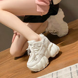 Joskaa 2024 New Casual White Platform Sneakers