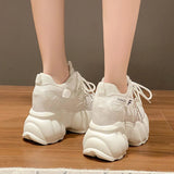 Joskaa 2024 New Casual White Platform Sneakers