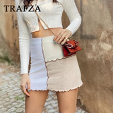 thanksgiving outfit Joskaa 2024 Spring Summer Sexy Women Skirts Fashion Nightclub Patchwork High Waist Chic Ladies Mini Skirts Streetwear Skirts