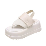 Joskaa 2024 New Chunky Flat Sandals