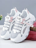 Joskaa 2024 New Chunky White Sneakers Platform