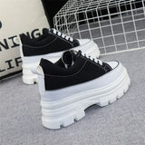 Joskaa 2024 New Comfortable Platform Sneakers Black