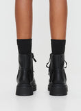 Joskaa Emerson Combat Boots Black