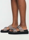 Joskaa Ma Belle Sandals Suede Taupe