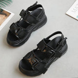 Joskaa 2024 New Techwear Black Sandals