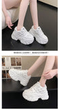 Joskaa 2024 New Most Popular White Platform Sneakers