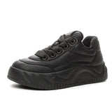 Joskaa 2024 New Platform Ankle Black Sneakers