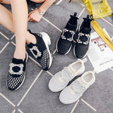 Joskaa 2024 New Platform Sneakers Black And White