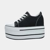 Joskaa 2024 New Sneakers Black Platform