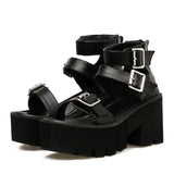 Joskaa 2024 New Summer Fashion Chunky Sandals