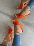 Joskaa 2024 New Trina Heels- Orange