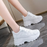 Joskaa 2024 New White Women's Sneakers Platform